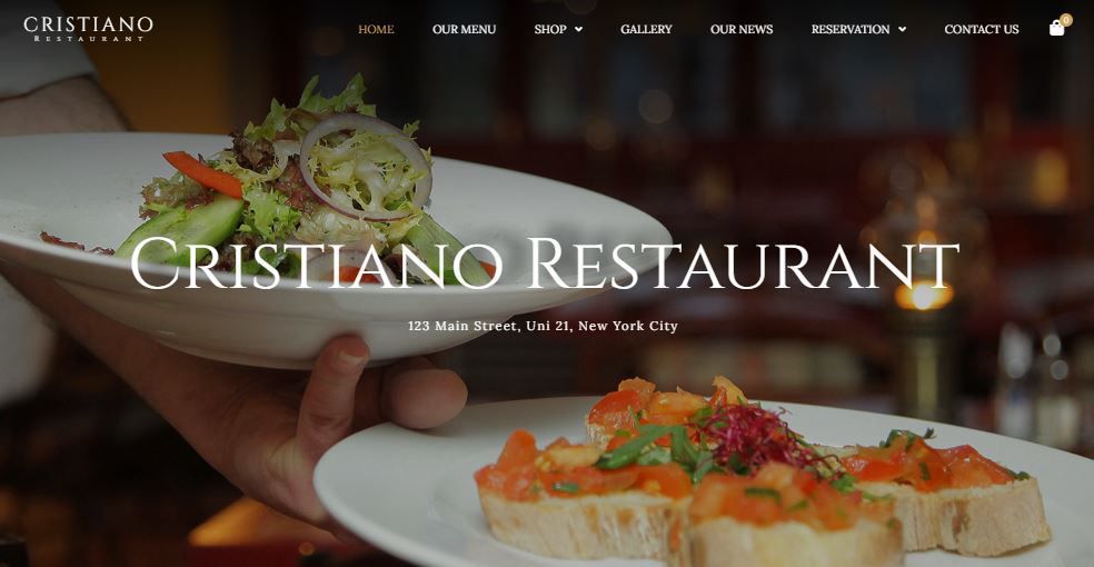 chủ đề Cristiano restaurant