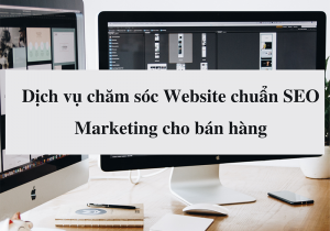 Dịch vụ chăm sóc Website bán hàng chuẩn SEO Marketing giá rẻ Hà Nội