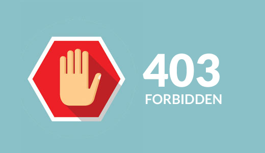 Cách sửa lỗi 403 Forbidden trong WordPress