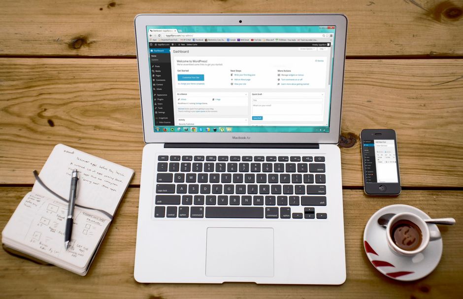 Giao diện quản trị WordPress chạy mượt trên hosting tối ưu