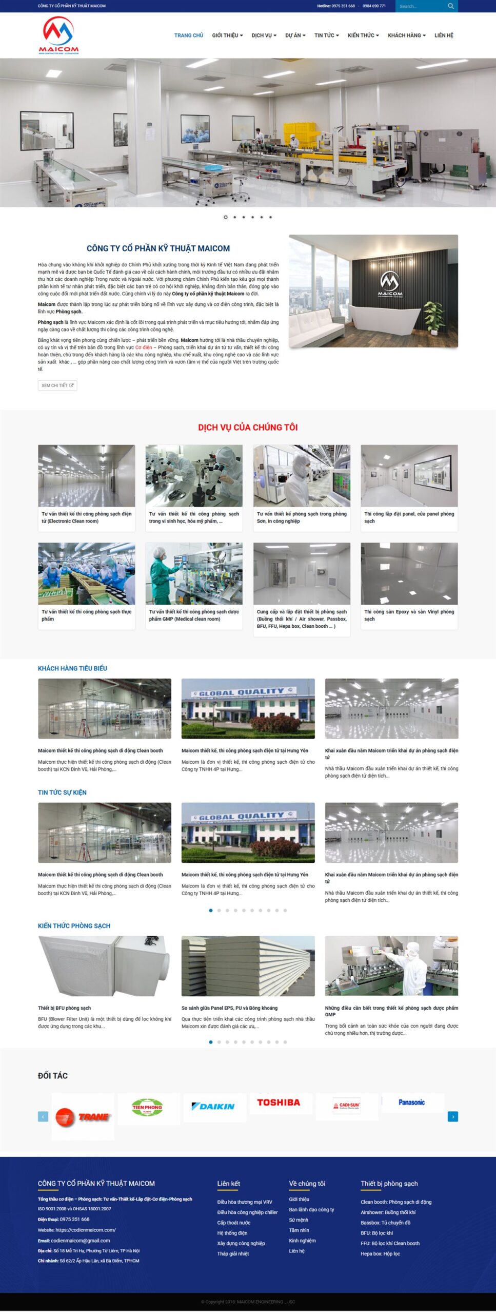 Giao diện website phongsach24h.com.vn